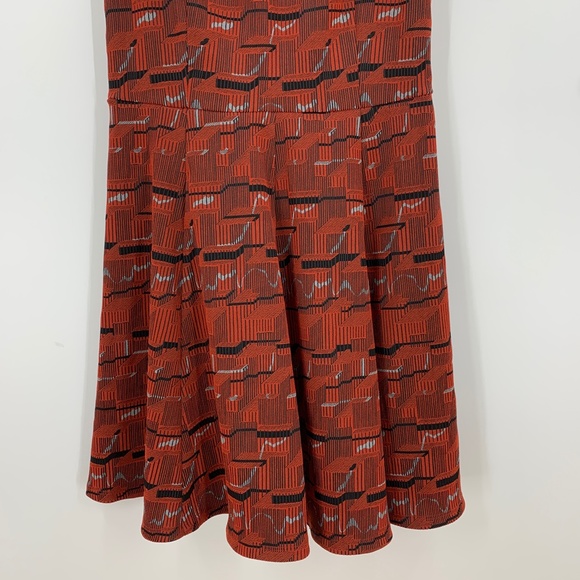 Opening Ceremony Geometric Print Fit and Flare Dress Sz 4 ASO TV - Picture 4 of 13